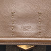 Fendi Pequin Coated Canvas and Leather Silvana Satchel Secondhand