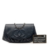 Chanel CC Caviar Half Moon Wallet on Chain Secondhand