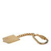 Celine Gold Plated Triomphe Key Chain Secondhand