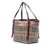 Burberry Small Haymarket Check Coated Canvas Canterbury Tote Secondhand