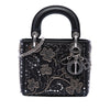 Dior Mini Calfskin Embroidered Clovers Lady Dior Secondhand