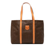 Celine Macadam Coated Canvas Tote Secondhand
