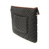 Chanel Medium CC Chevron Caviar O Case Clutch Secondhand