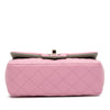 Chanel Mini Rectangular Bicolor Quilted Lambskin Top Handle Flap Secondhand