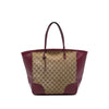 Gucci GG Canvas and Calfskin Bree Tote Secondhand