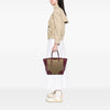 Gucci GG Canvas and Calfskin Bree Tote Secondhand