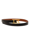 Hermès Box Calf Quentin Reversible Belt Secondhand