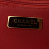 Chanel Quilted Lambskin Chain Infinity Top Handle Bag Secondhand