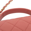 Chanel Quilted Lambskin Chain Infinity Top Handle Bag Secondhand