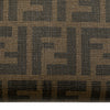 Fendi Zucca Coated Canvas Zip Around Long Wallet Secondhand