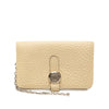 Secondhand Hermès Clemence Dogon Card Holder with Chain