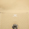 Secondhand Hermès Clemence Dogon Card Holder with Chain
