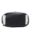 Burberry Small Leather and House Check Canvas Maidstone Satchel Secondhand