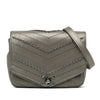 Secondhand Chanel Mini Embellished Calfskin Chevron Square Envelop Flap
