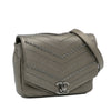 Secondhand Chanel Mini Embellished Calfskin Chevron Square Envelop Flap