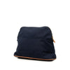 Hermès Toile Bolide Trousse De Voyage Pouch GM Secondhand