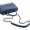 Secondhand Chanel Mini Quilted Caviar Coco Top Handle Bag