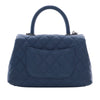Secondhand Chanel Mini Quilted Caviar Coco Top Handle Bag