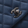 Secondhand Chanel Mini Quilted Caviar Coco Top Handle Bag