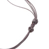 Hermès Buffalo Horn Square Pendant Necklace Secondhand