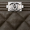 Chanel Medium Quilted Caviar Boy O Case Clutch Secondhand
