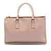 Prada Saffiano Lux Double Zip Frame Tote Secondhand
