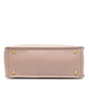 Prada Saffiano Lux Double Zip Frame Tote Secondhand