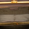 Prada Saffiano Lux Double Zip Frame Tote Secondhand