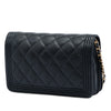 Chanel Quilted Caviar Boy Wallet on Chain Secondhand