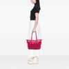 Prada Saffiano Trimmed Tessuto Satchel Secondhand