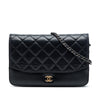 Chanel Quilted Aged Calfskin Gabrielle Wallet On Chain Secondhand