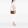 Secondhand Burberry Mega Check Canvas and Leather Belted Crossbody
