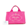 Secondhand Prada Small Canvas Canapa Logo Satchel