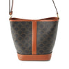 Celine Small Triomphe Coated Canvas Bucket Bag Secondhand