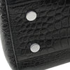 Saint Laurent Medium Croc Embossed Calfskin Cabas Rive Gauche Satchel Secondhand