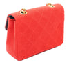 Chanel Mini Quilted Jersey Single Flap Secondhand