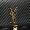 Saint Laurent Medium Diagonal Quilted Calfskin Monogram Kate Tassel Crossbody Secondhand