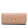 Prada Saffiano Continental Flap Wallet Secondhand