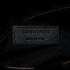 Saint Laurent Leather Letters Fold Over Clutch Secondhand