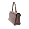 Valentino Small Leather Rockstud Single Handle Flap Secondhand