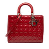 Dior Large Patent Cannage Lady Dior Secondhand