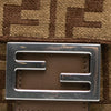 Fendi Zucca Wool Chain Midi Baguette Secondhand