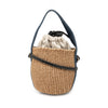 Chloé Small Raffia Woody Basket Bucket Bag Secondhand