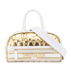 Dior Medium Padded Etoile Leather Vibe Zip Bowling Bag Secondhand