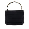 Ferragamo Nylon Tiered Grosgrain Vara Satchel Secondhand