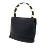Ferragamo Nylon Tiered Grosgrain Vara Satchel Secondhand