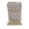 Valentino Lambskin Rockstud Spike Phone Case Crossbody Secondhand