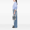 Dior Embroidered Canvas Lucky Star Vertical Book Tote Secondhand