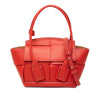 Bottega Veneta Mini Leather Maxi Intrecciato The Arco Tote Secondhand