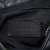 Saint Laurent Quilted Chevron Leather Monogram Document Holder Secondhand